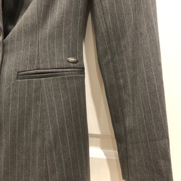 Guess puff sleeve blazer suit jacket size XS Vintage Y2k - Picture 2 of 8